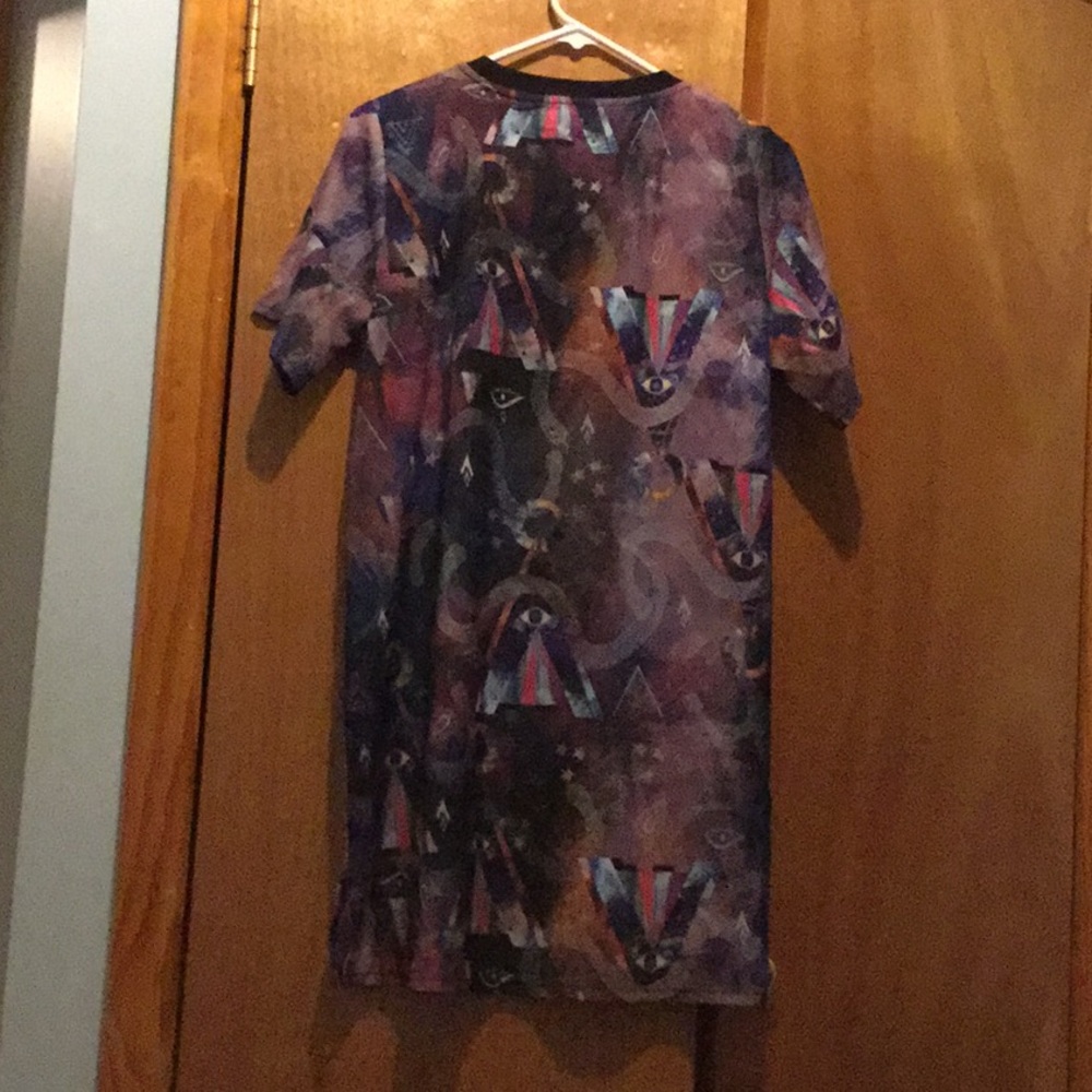 NWOT VTG Textile Federation Mystical T Shirt Dress - Picture 4 of 13